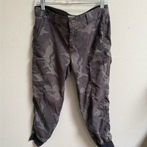 PrAna Womens Camouflage Jogger Pants
